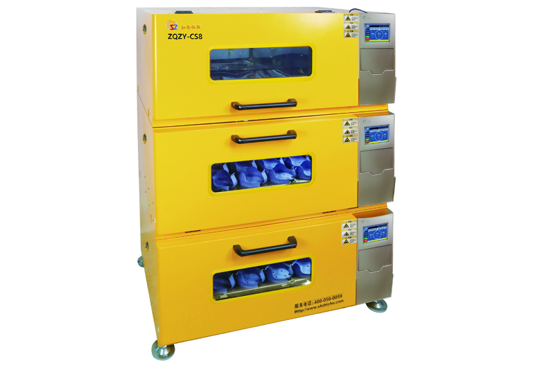 Stapelbarer Inkubator-Shaker ZQZY-A B CS8 (jeder Shaker 306L)