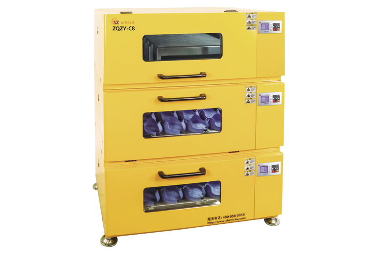 Stapelbarer Inkubator Shaker ZQZY-R1 R2 R3 (jeder Shaker 282L)