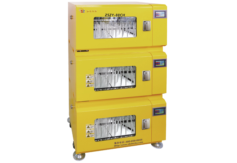 Hochgeschwindigkeits-stapelbarer Inkubator Shaker Dual-Drive-ZSZY-88A B CH (jeder Shaker 155L)