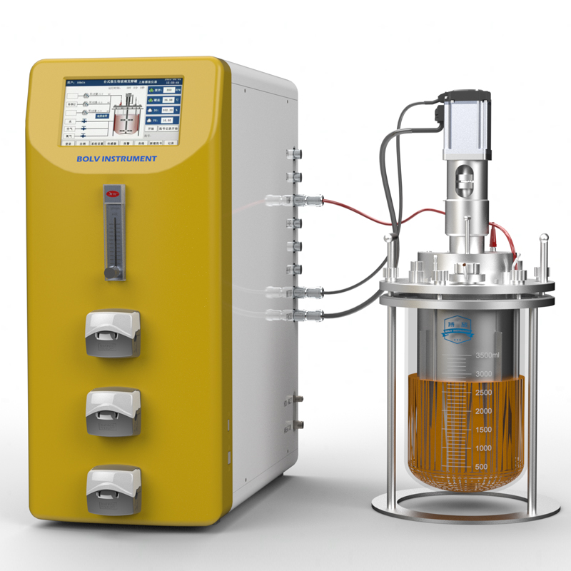 Aufgeregter Bio reaktor