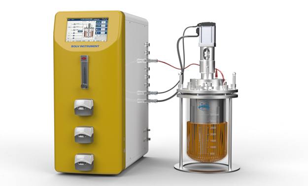 Schlüssel komponenten von Bench top Bio reaktor (oder Fermentor Tank)